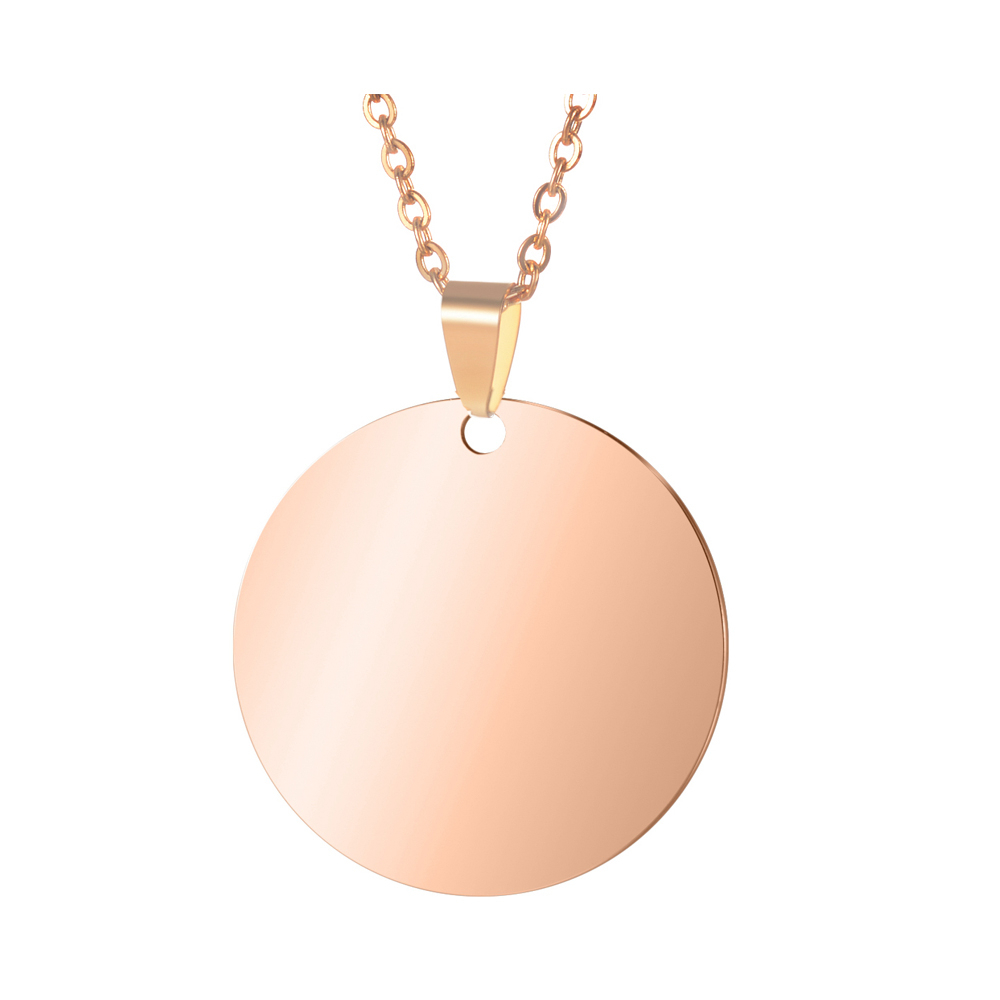 Rosegold / Rund