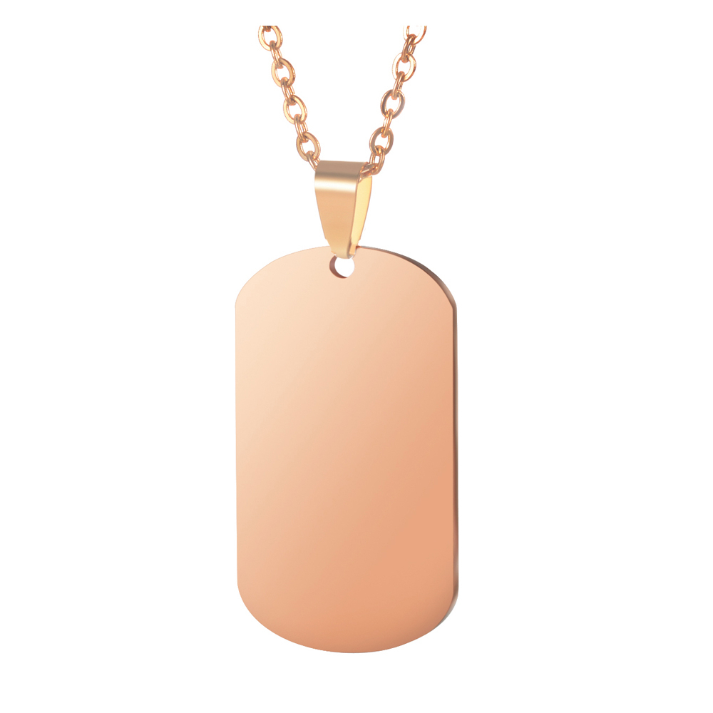 Rosegold / Rechteck