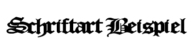 Schriftart 14