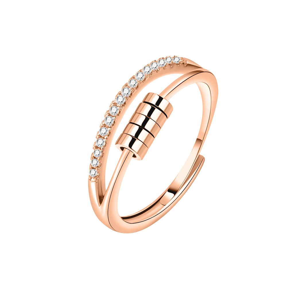 Verstellbarer Ring mit Gravur Namensgravur | Klasse-Gravur Personalisierter Ring
