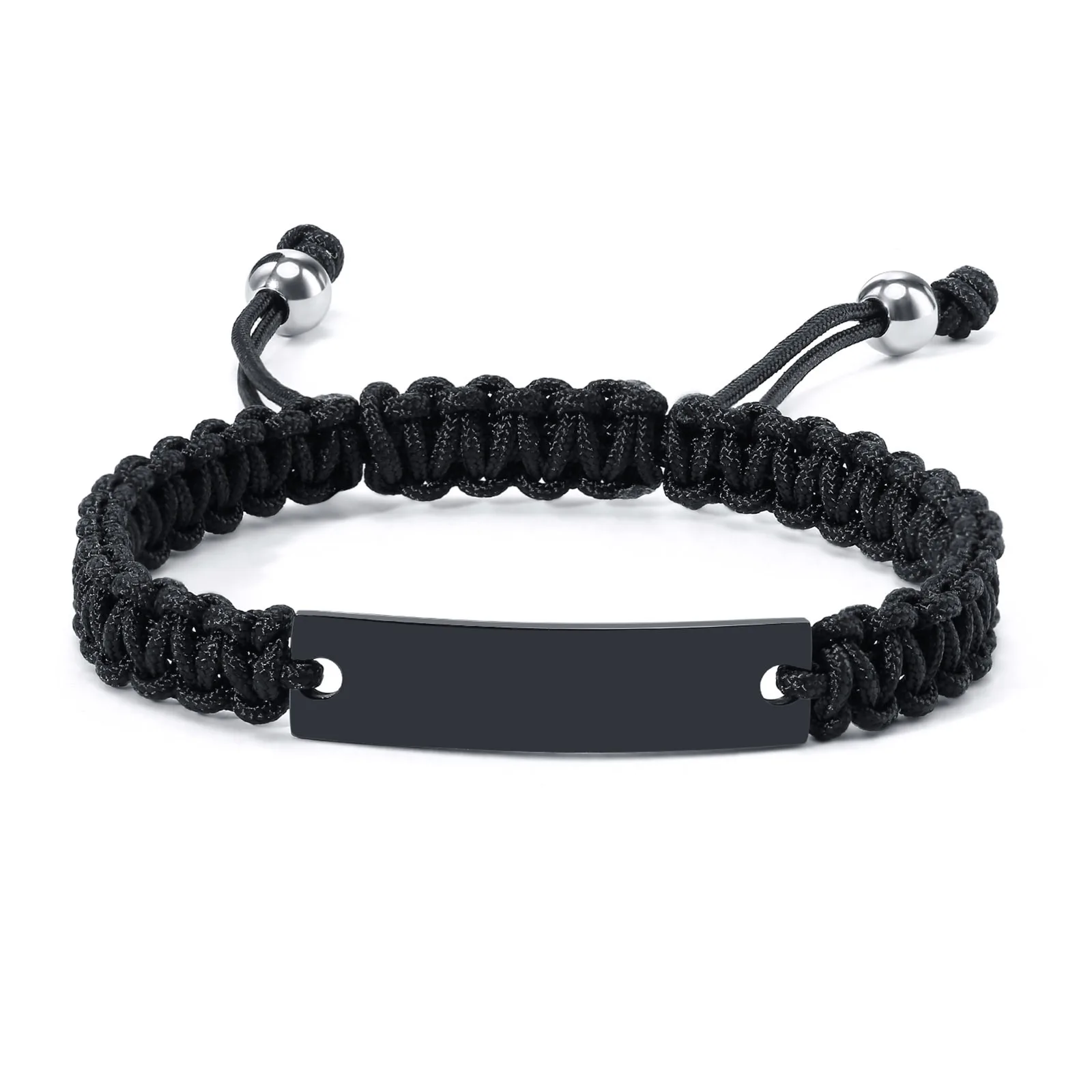 Armband mit Textgravur – personalisiert, dehnbar (17,5–28,5 cm)