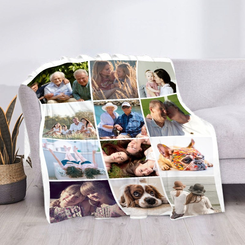 Decke-mit-Foto-Multi-Bilder