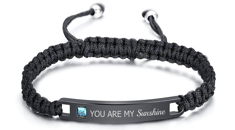 Damenarmband mit eigenem Namen Personalisiert mit Gravur