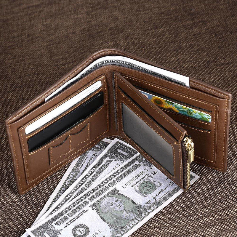 Personalisierte Brieftasche mit Text/Bild Gravur Geldbeutel Portemonnaie Geldbörse