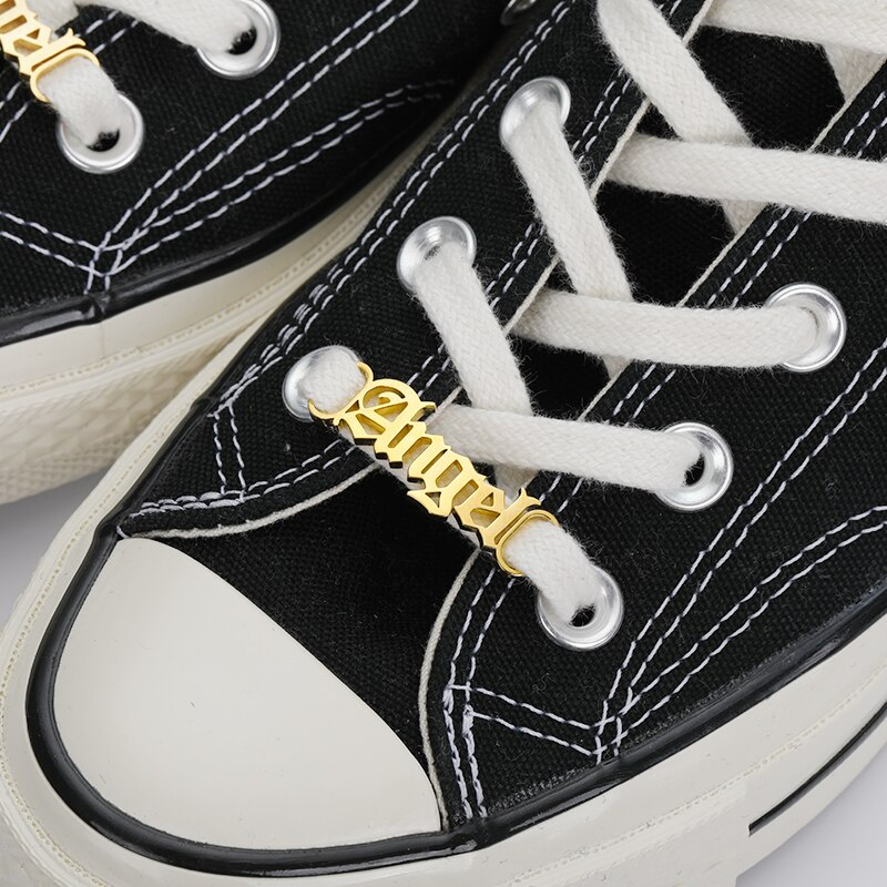 2 Stück Schuhschnalle für Schnürsenkel Anhänger Namensschild Personalisierte Schnalle