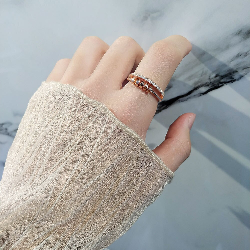 Verstellbarer Ring mit Gravur Namensgravur | Klasse-Gravur Personalisierter Ring