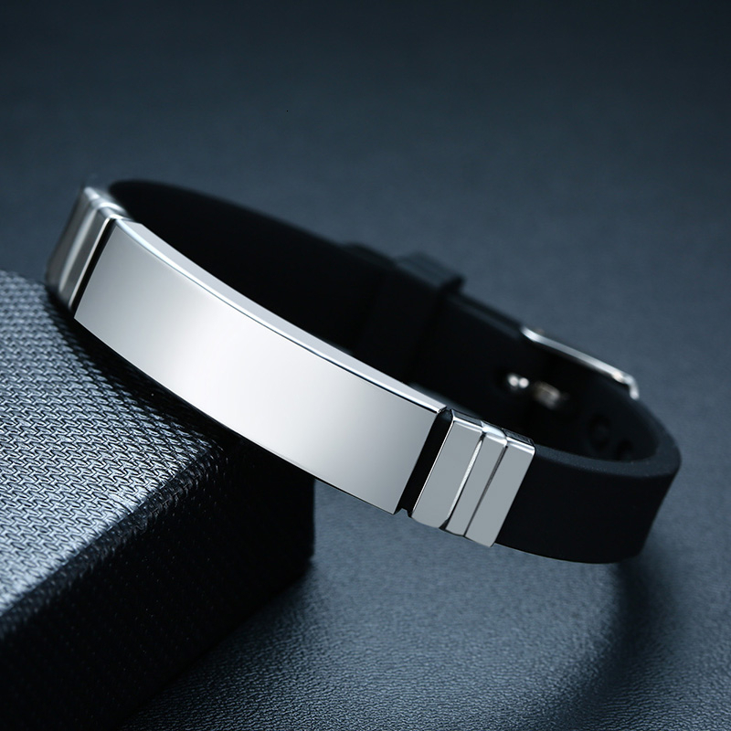 Personalisiertes Armband mit Wunschtext oder Signatur – Armband mit Textgravur