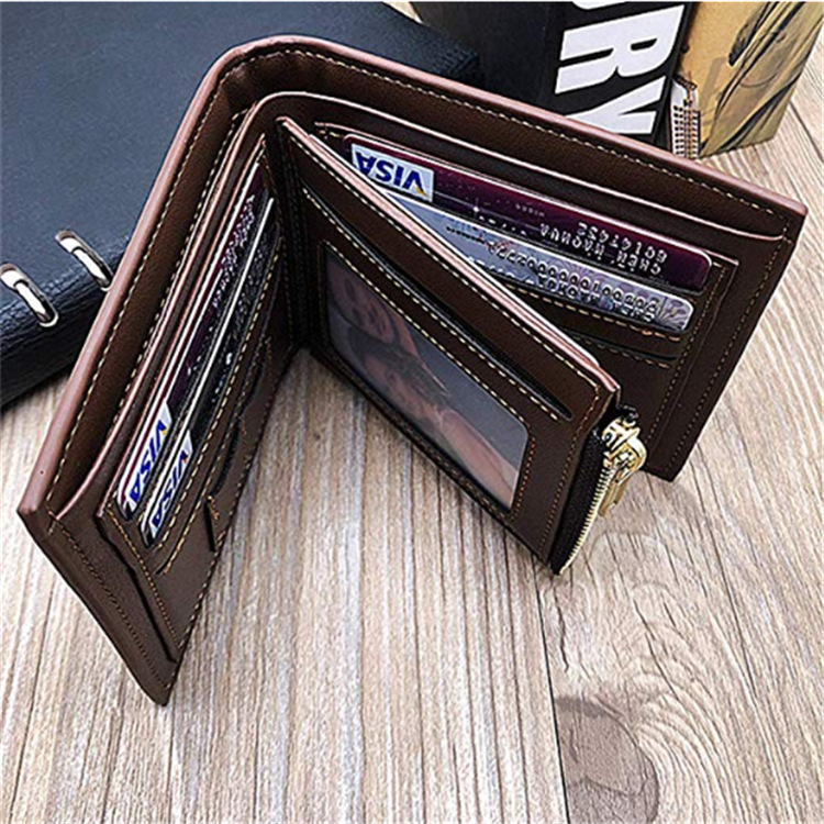 Personalisierte Brieftasche Geldbörse Geldbeutel Portemonnaie mit Fotogravur + Textgravur