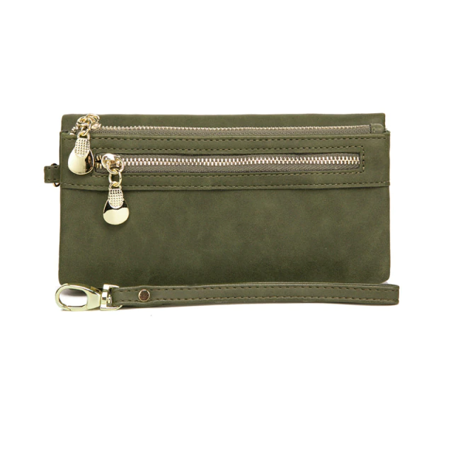 Personalisierte Damen Brieftasche Portemonnaie Geldbeutel Geldbörse mit Text + Fotogravur