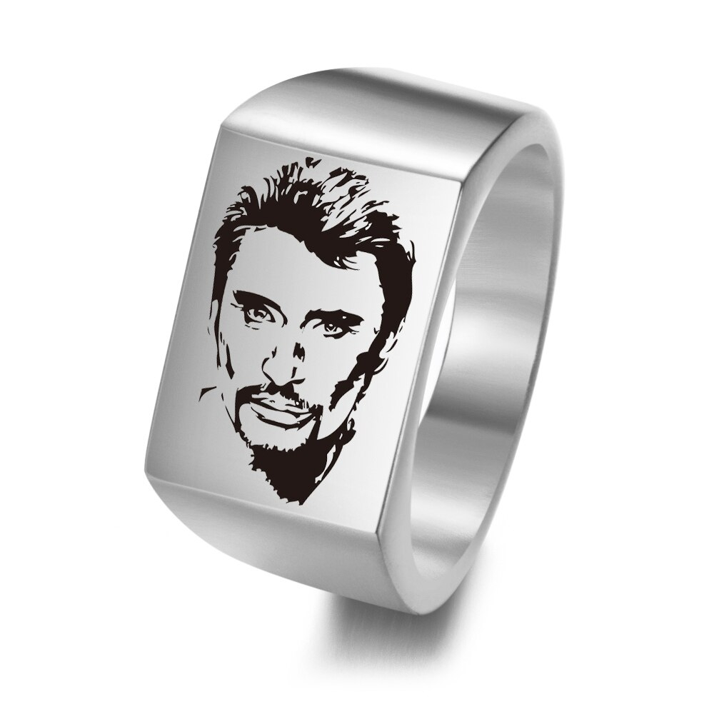 Ring mit Fotogravur Personalisiert | Klasse-Gravur