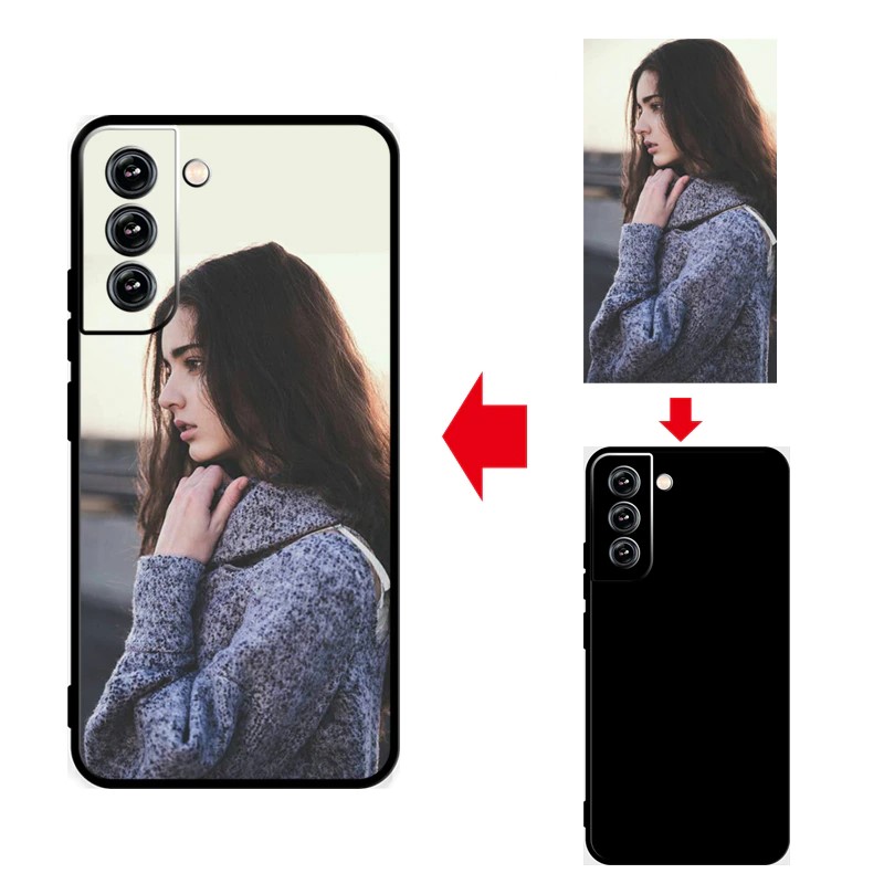Samsung Galaxy S21 | Schutzhülle mit eigenem Bild Foto Personalisierte Hülle