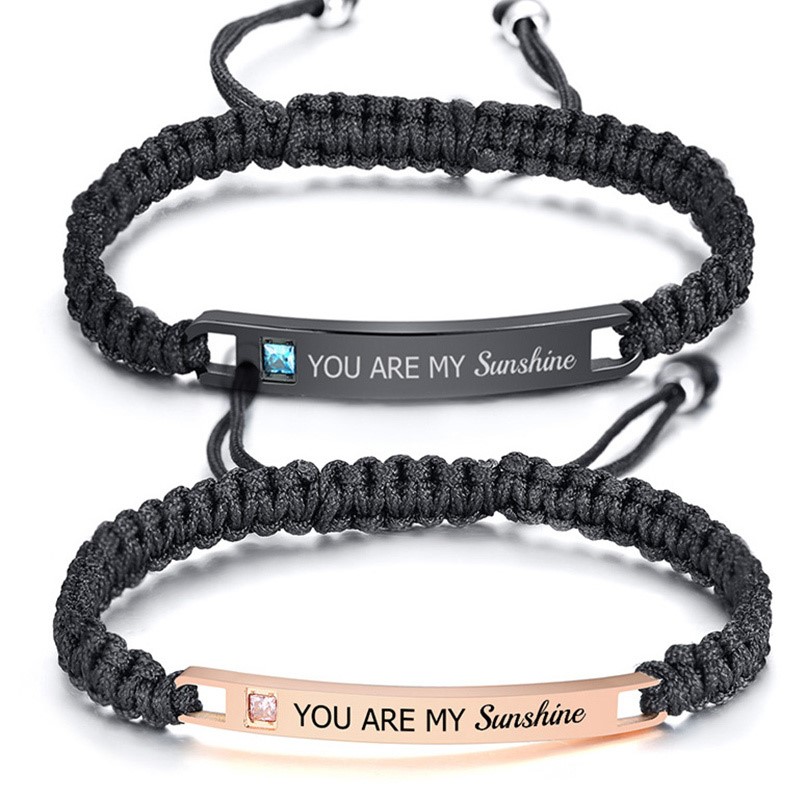 Damenarmband mit eigenem Namen Personalisiert mit Gravur