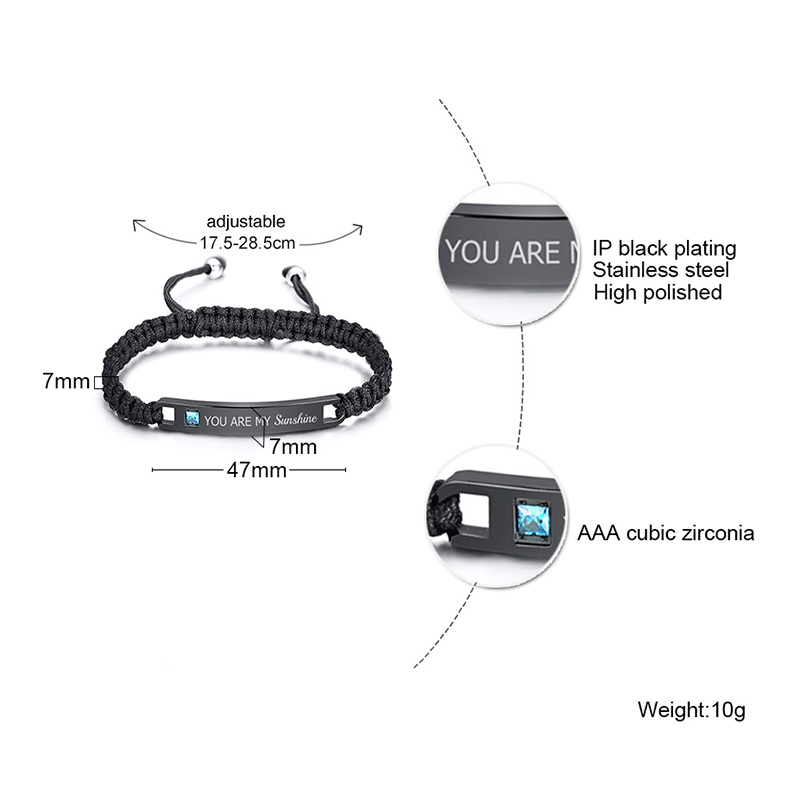 Damenarmband mit eigenem Namen Personalisiert mit Gravur
