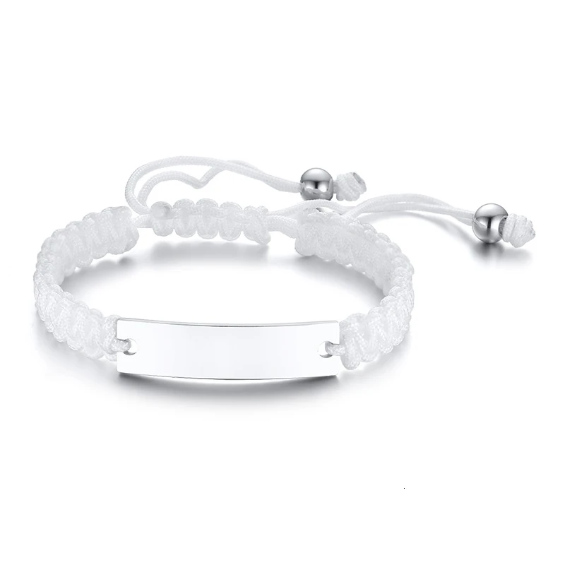 Edelstahl-Gravurarmband – Personalisiertes Armband mit eigenem Namen