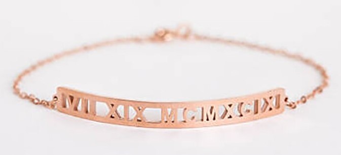 Elegante Fußkette aus Edelstahl mit eigenem Namen Wunschtext Signatur Personalisiertes Fußkettchen