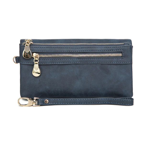 Personalisierte Damen Brieftasche Portemonnaie Geldbeutel Geldbörse mit Text + Fotogravur