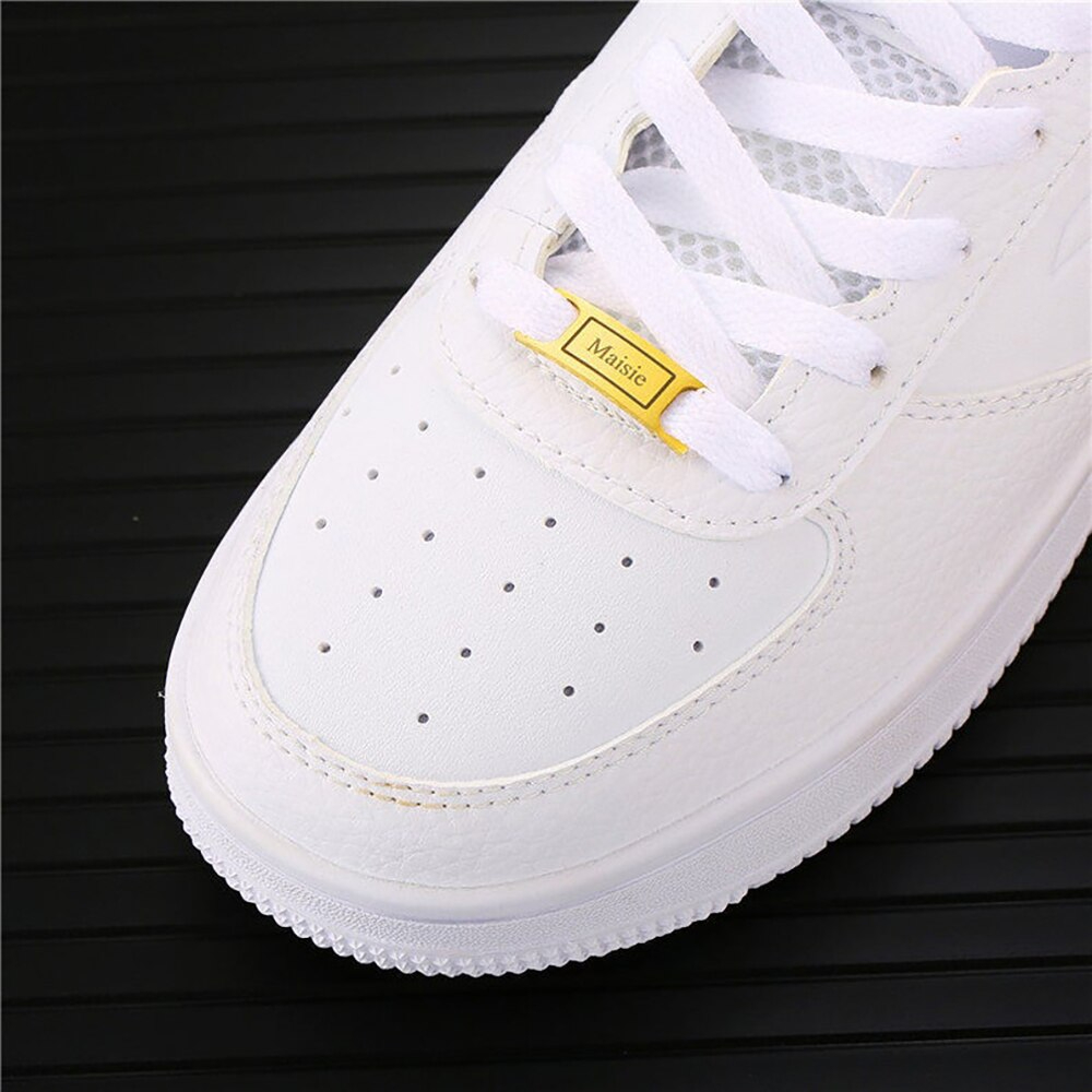Schuhschnalle für Schnürsenkel Anhänger Personalisierte Schnalle mit eigenem Namen
