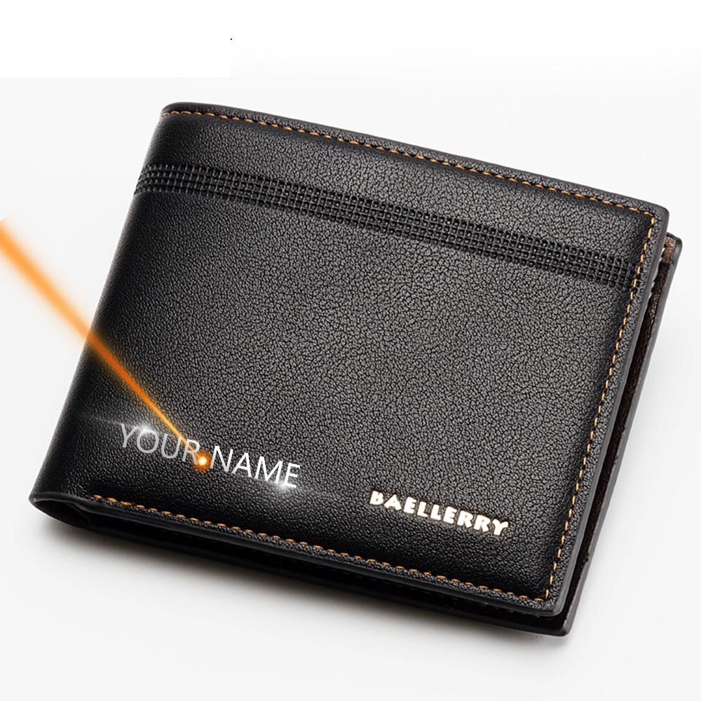 Brieftasche mit Namensgravur – personalisiertes Portemonnaie
