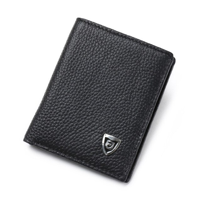 Personalisierte Leder Brieftasche mit Textgravur – Geldbörse & Kartenetui mit Namen
