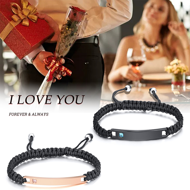 Damenarmband mit eigenem Namen Personalisiert mit Gravur
