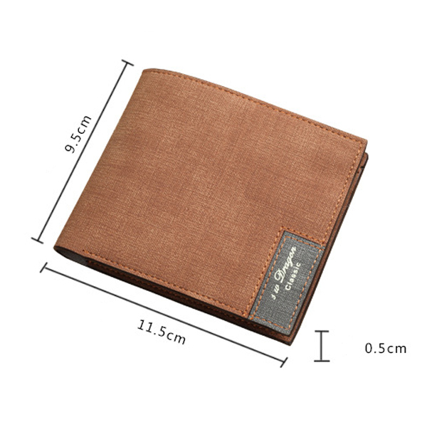 Herren Portemonnaie mit Fotogravur Brieftasche mit eigenem Bild Personalisierter Geldbeutel