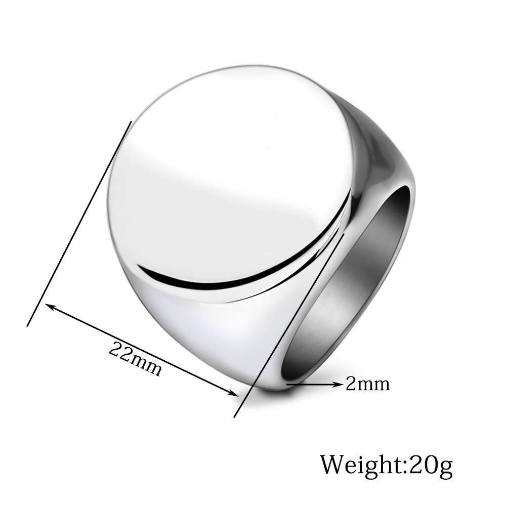 Runder Ring | Klasse-Gravur Personalisierter Ring mit Fotogravur